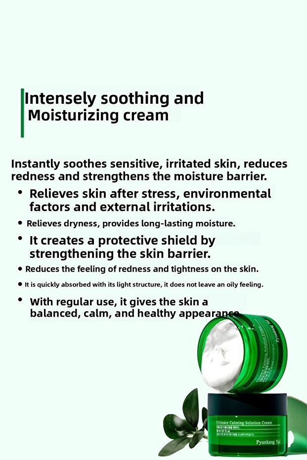 Pyunkang yul Ultimate Calming Solution Cream 30 ml - Καταπραϋντική και καταπραϋντική κρέμα προσώπου - 2