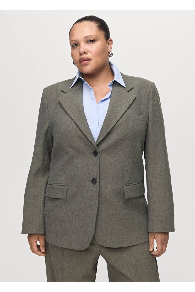 Cepli blazer ceket - 5