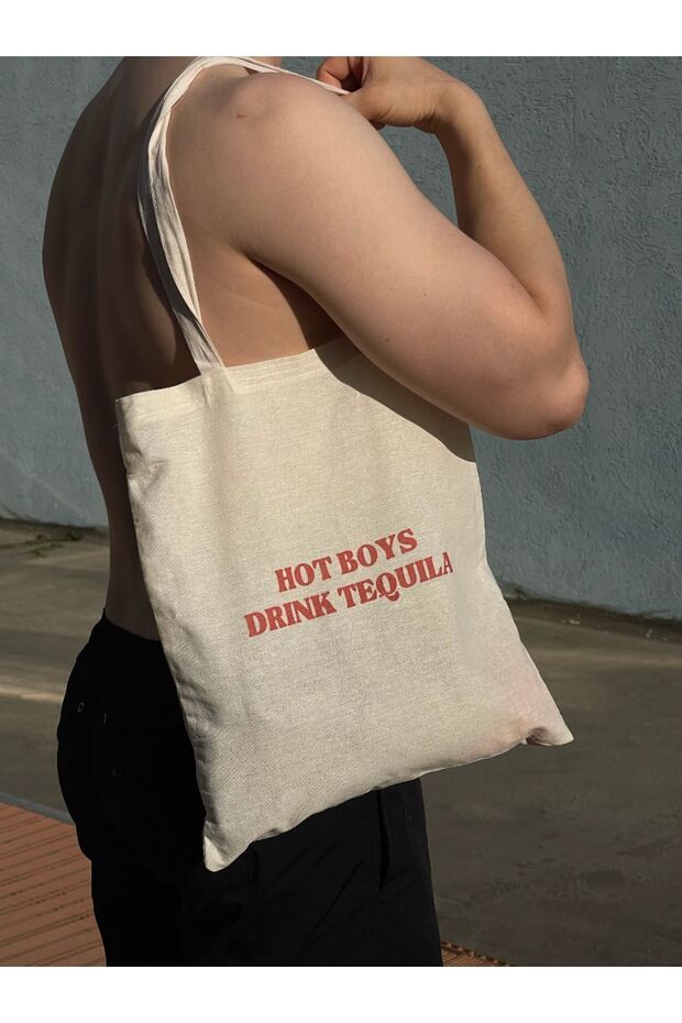 حقيبة حمل بدون حزام من Hot Boys Drink Tequila