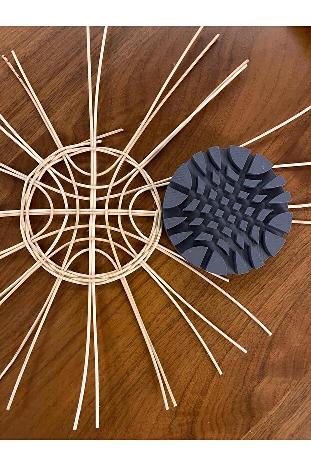 Rattan Örme Kalıbı, Şablon, Pattern, Template Model No -13 - 5