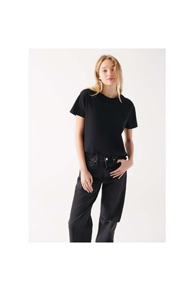 Mor Basic Tişört Regular Fit / Normal Kesim 1600955-70635 - 1