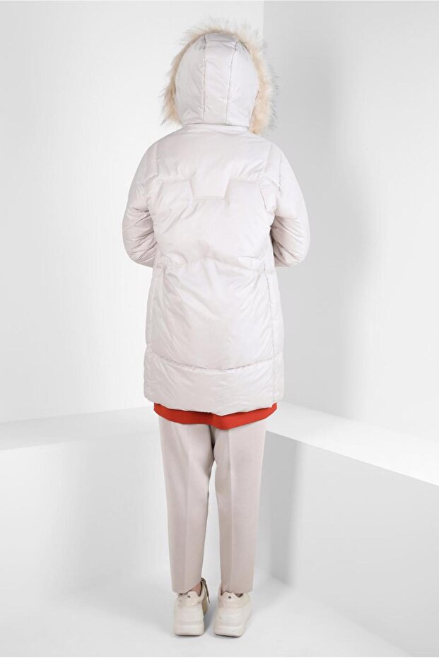 KAPÜŞONLU ŞİŞME KABAN 90424 - 4