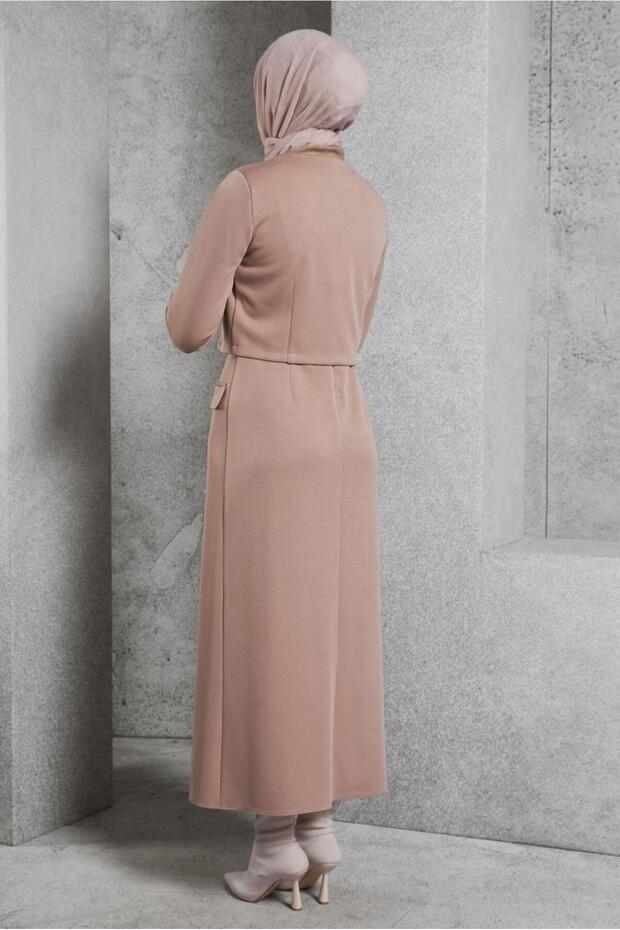 CEKETLİ ELBİSELİ TAKIM 45256 - 3