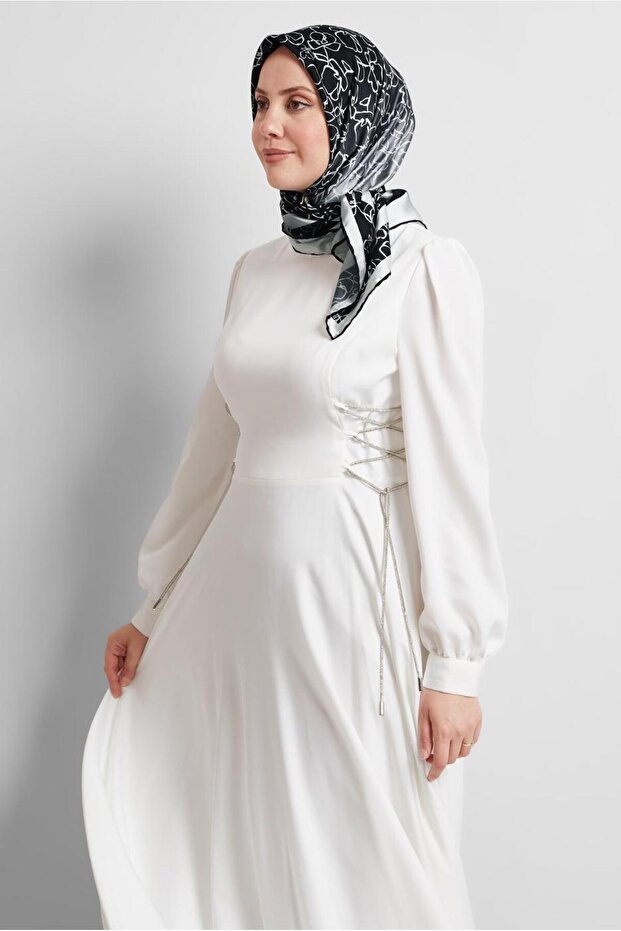 ألفينا وشاح منقوش 8527