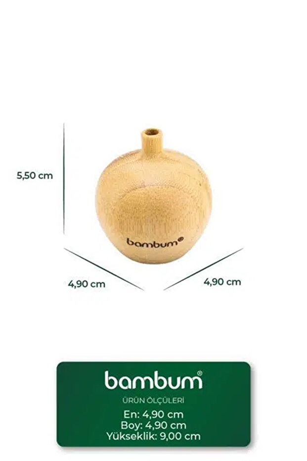 Forli Bambu Vazo 5,5*4,9cm - 4