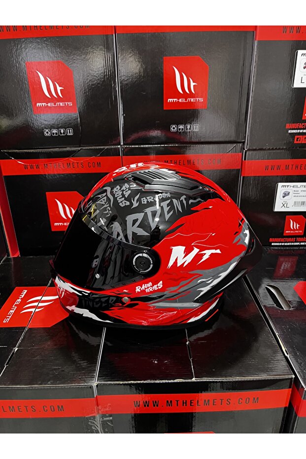 Helmets Stinger 2 Ardent C5 kask (+1şeffaf vizörlü) - 2