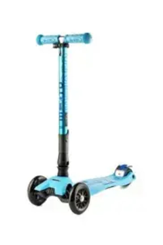 Maxi Deluxe Foldable Bright Blue (Led) Scooter MMD092 - 1