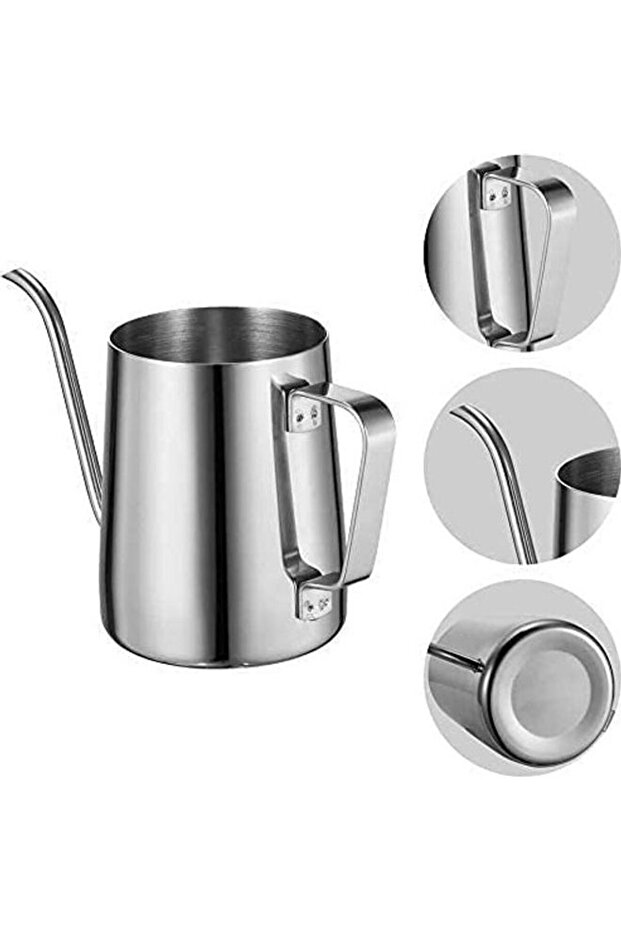 إبريق قهوة ميبرو فضي - 5