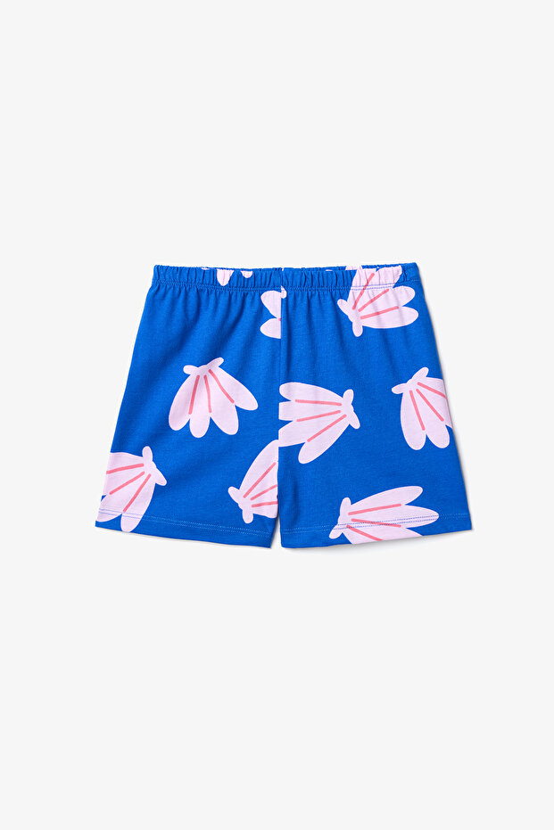Kız Çocuk Shells Pamuklu 2li Çok Renkli Pijama Takımı - 4
