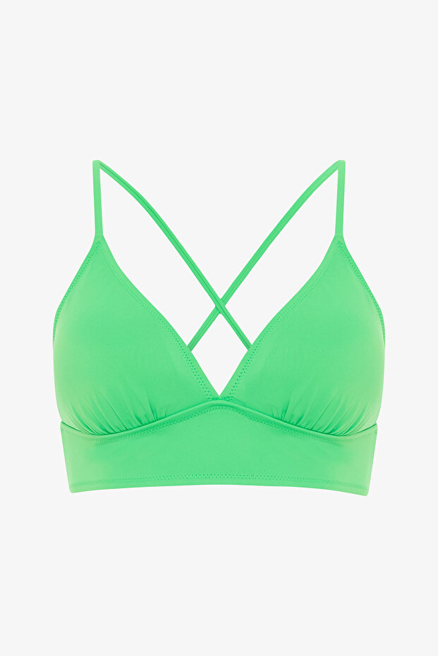 Yeşil Bralet Bikini Üstü - 5