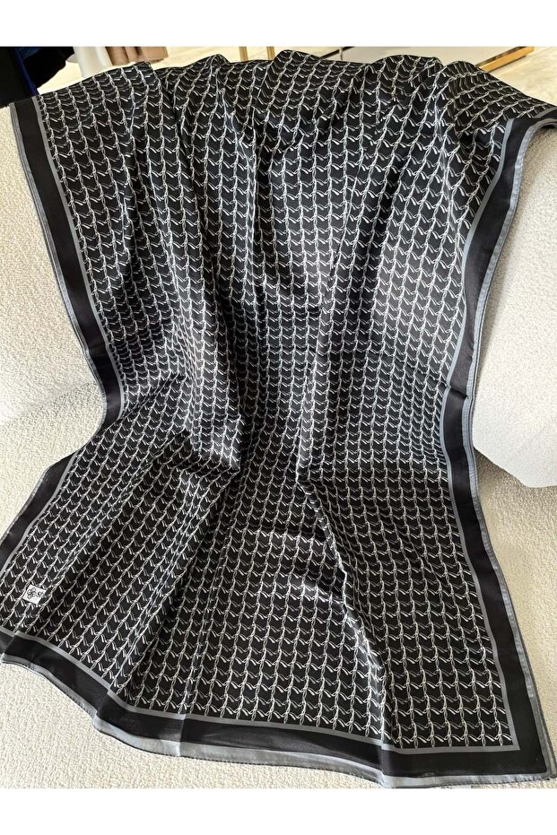 Si̇yane Patterned Shawl Pattern 6 - 4 - 1