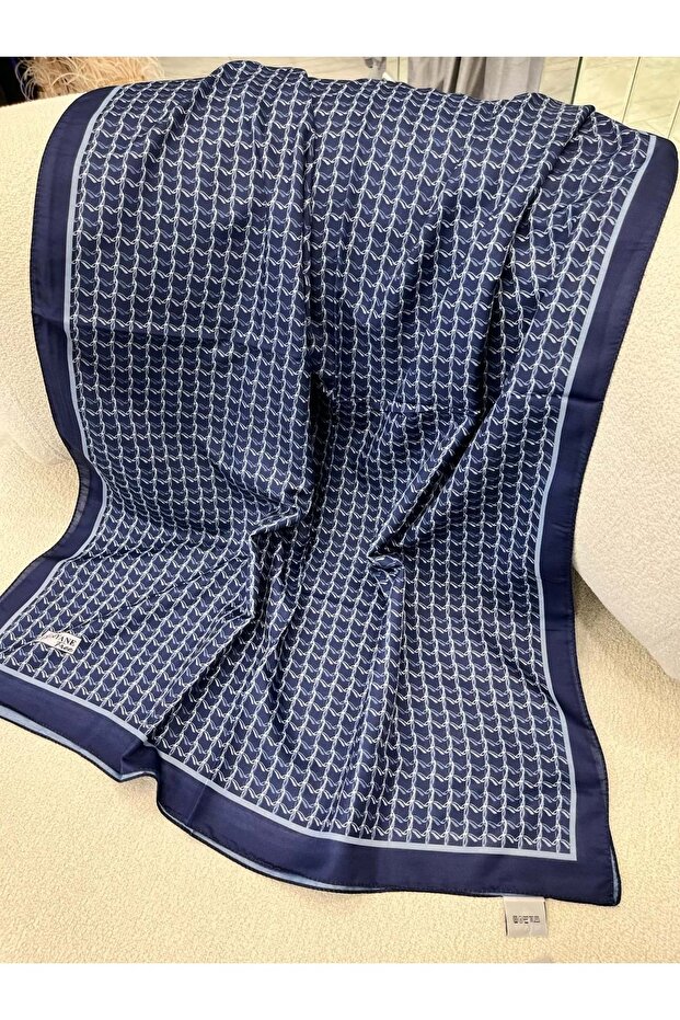 Silvery Patterned Shawl Pattern 6 - 9 - 1