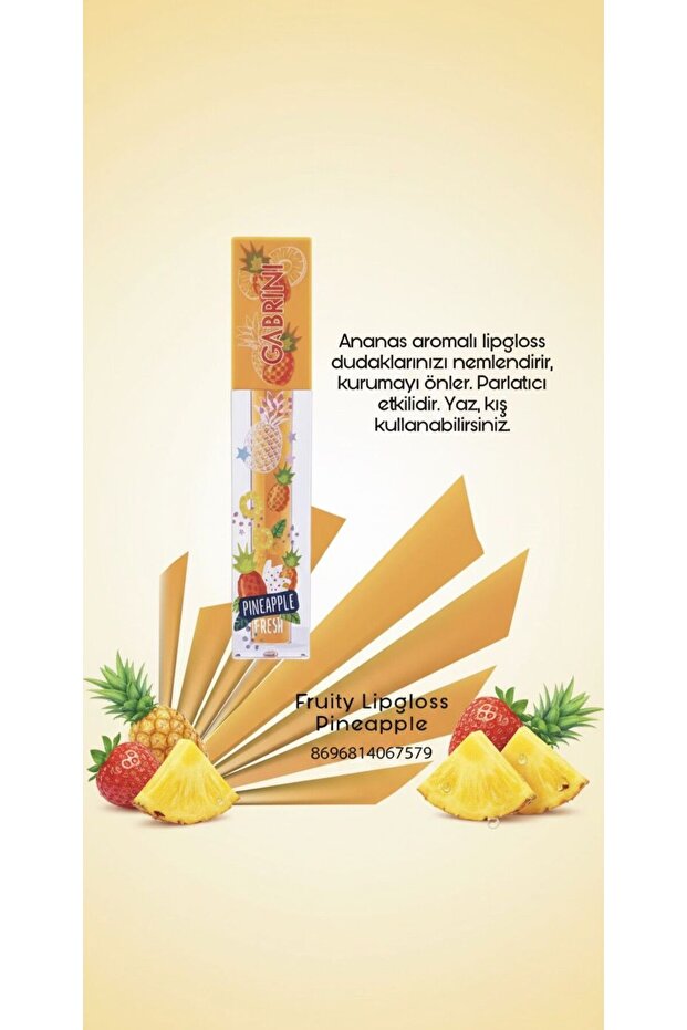 Fruity Lipgloss Pineapple - 2