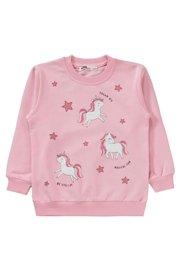 2-5 Yaş Eşofman Takımı - Pembe 2-3 Yaş - 3