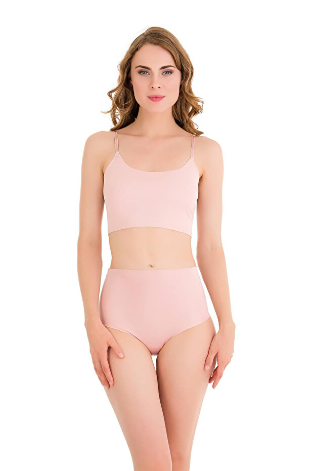 Magas derekú 308-as modell varrat nélküli női bugyi – 3 db-os csomag - 4