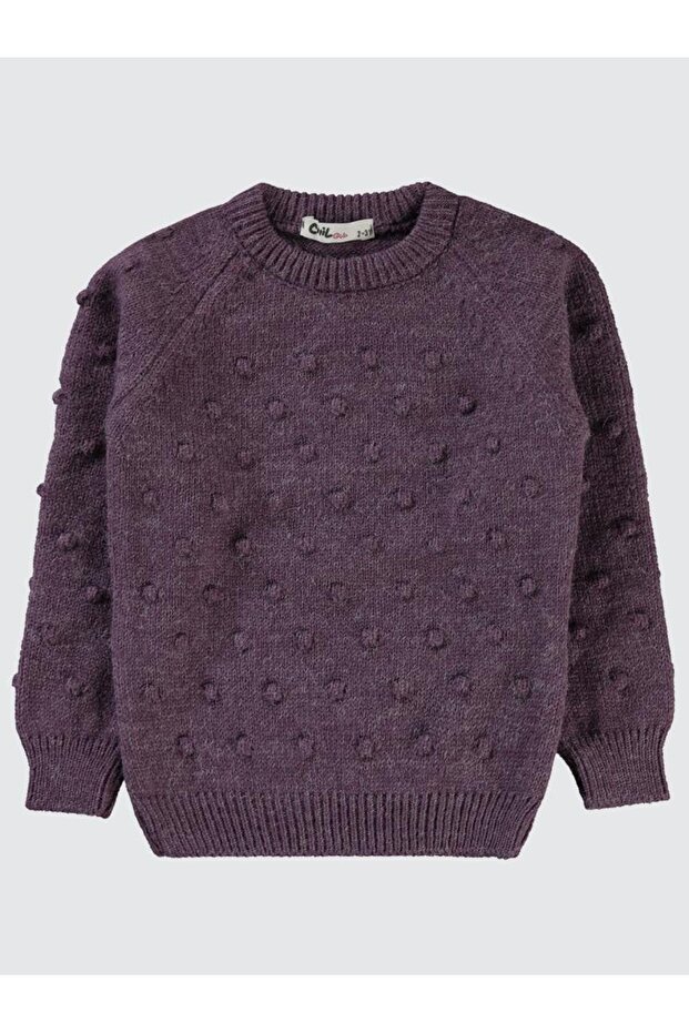 Girl's Sweater 2-5 Years Purple
