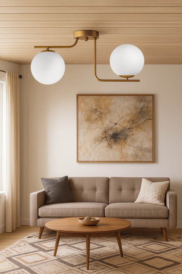 Lora Modern Ikili Avize - 2