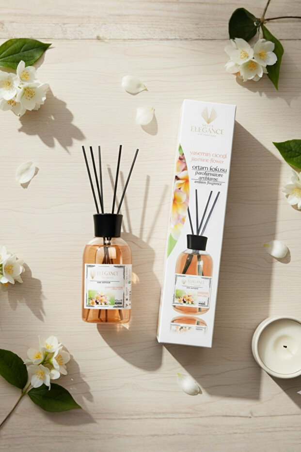 YASEMİN ÇİÇEĞİ Reed Diffuser Bambu Çubuklu Oda Kokusu 110 ml - 8