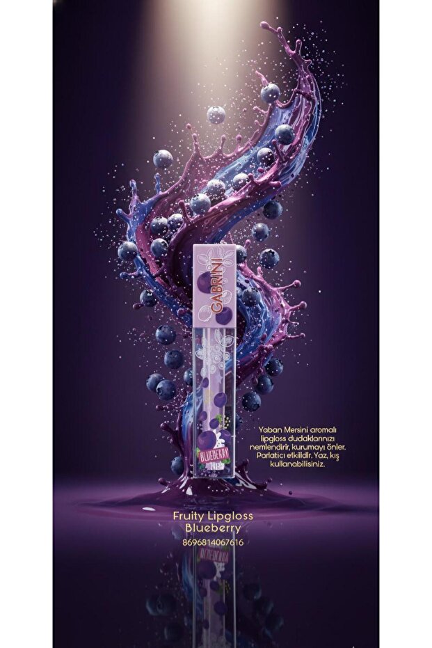 Fruity Lipgloss Blueberry - 2
