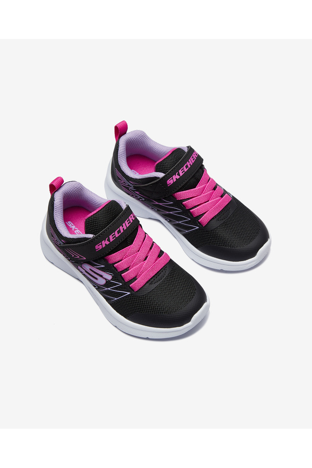 MİCROSPEC - BOLD DELİGHT Büyük Kız Çocuk Siyah Spor Ayakkabı 302468L BLK - 6