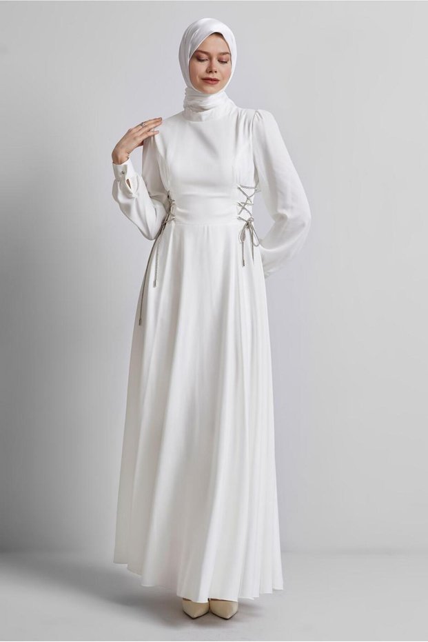 Dress with Tieing Detail 45365