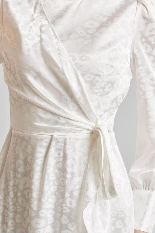 SATEN JAKAR ELBİSE 45578 - 3