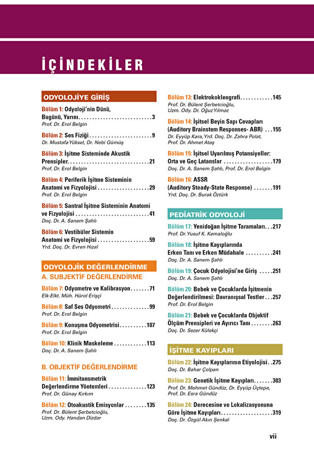 Temel Odyoloji 2. Baskı - 3