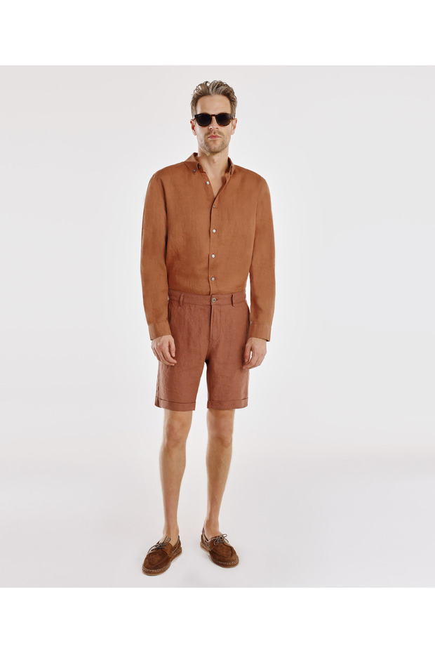 Duble Paça Şort - 1