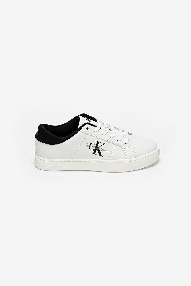 CLASSIC CUPSOLE LOW LACEUP LTH Erkek Sneaker YM0YM00864-01W - 1
