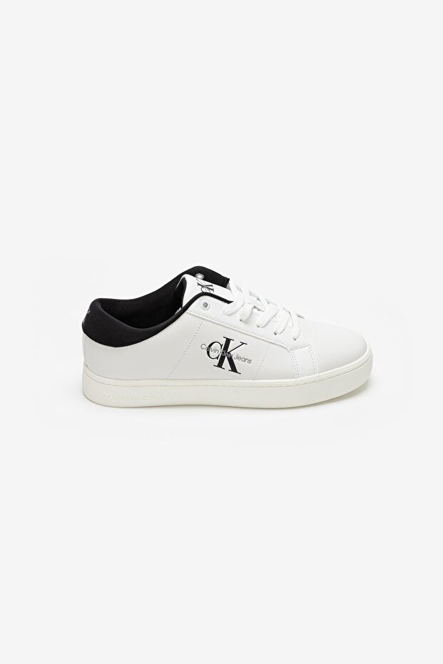 CLASSIC CUPSOLE LOW LACEUP LTH Erkek Sneaker YM0YM00864-01W - 2