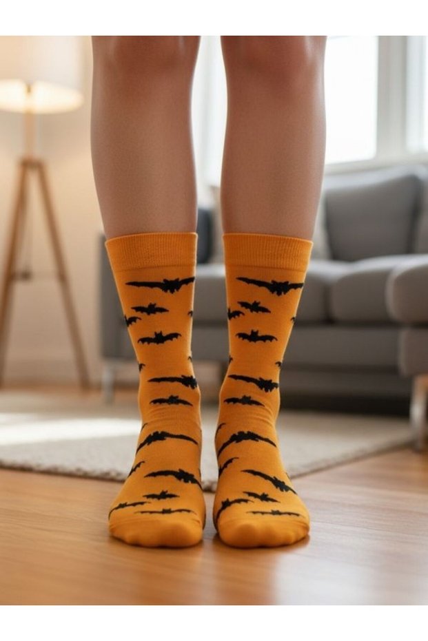 Bat Design Socket Socks
