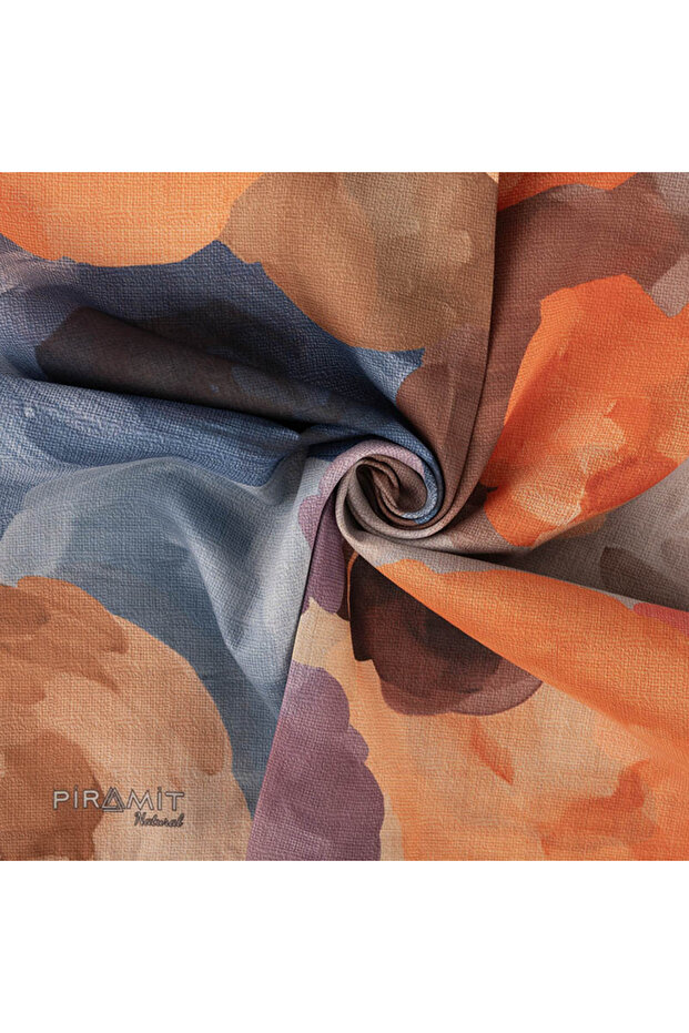 Natural Patterned Scarf - 2