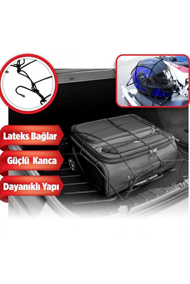 Elastik Bagaj Filesi 90X90 Cm - 2