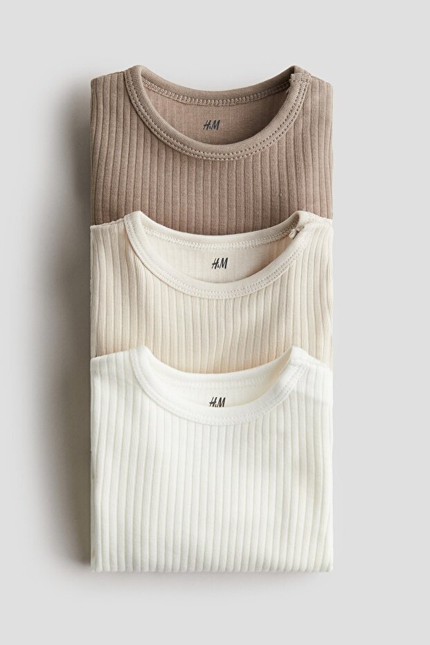 3'lü Ribanalı Body - 5