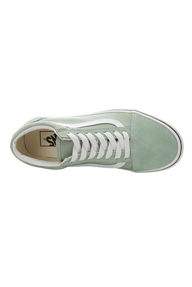 000D6WEMW1-R Old Skool Spor Ayakkabı Yeşil - 5