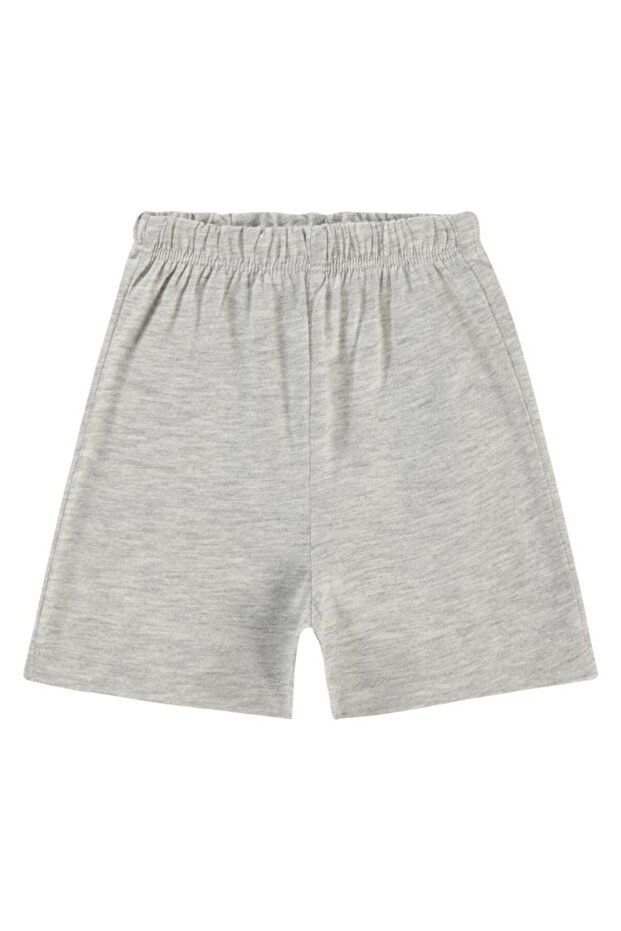 Side Seam Unisex Shorts for 6-18 Months - Gray 18-24 Months