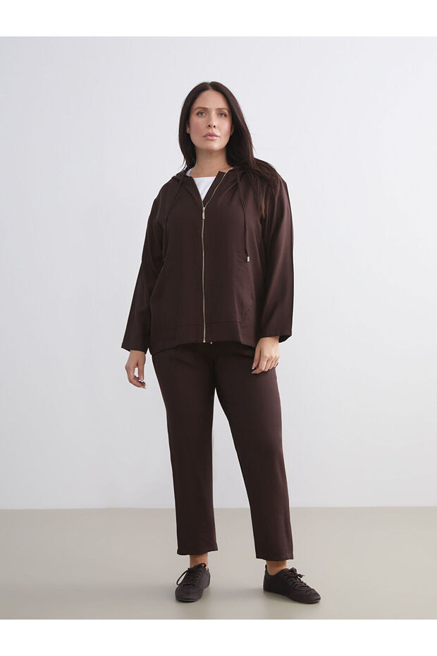Özmarka New Season Elastic Waist Women's Trousers