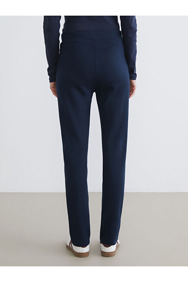 Beli Lastikli Kadın Eşofman Altı - 4