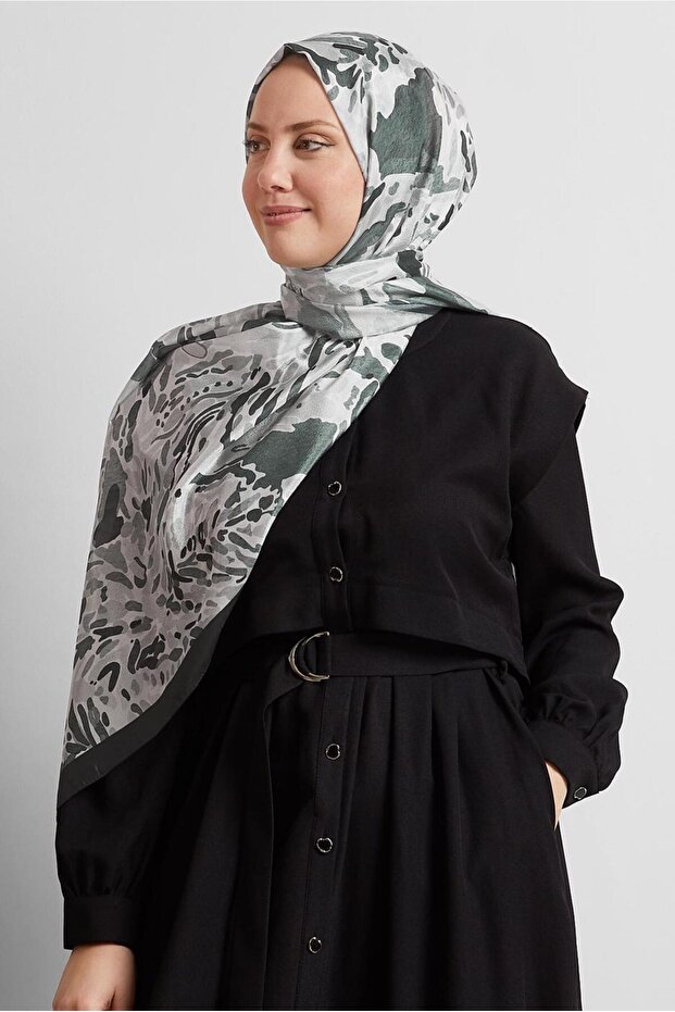 شال منقوش 8574