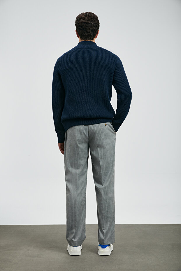 Ronald Erkek Hırka Lacivert - 6