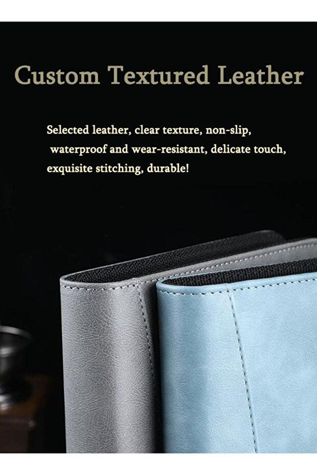 Binder Folder Meeting Folder Portfolio Organizer With Calculator Notepad Pen File Bag A5 Size - 3