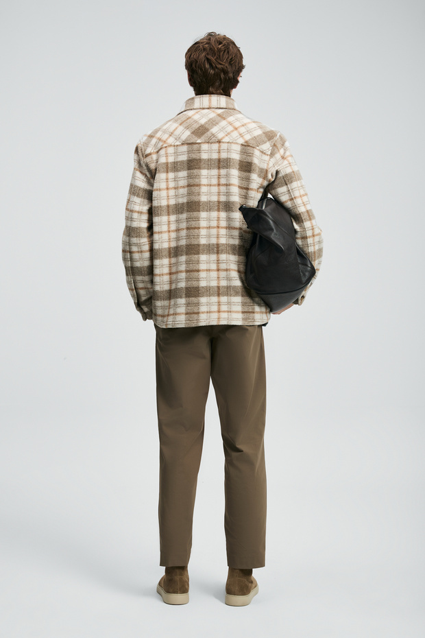 Vardar Erkek Basic Gömlek Regular Fit Bej - 6