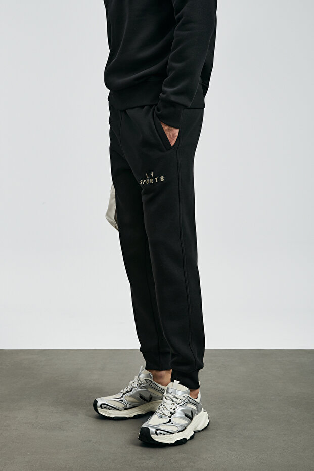 Beta Erkek Eşofman Altı Siyah - 5