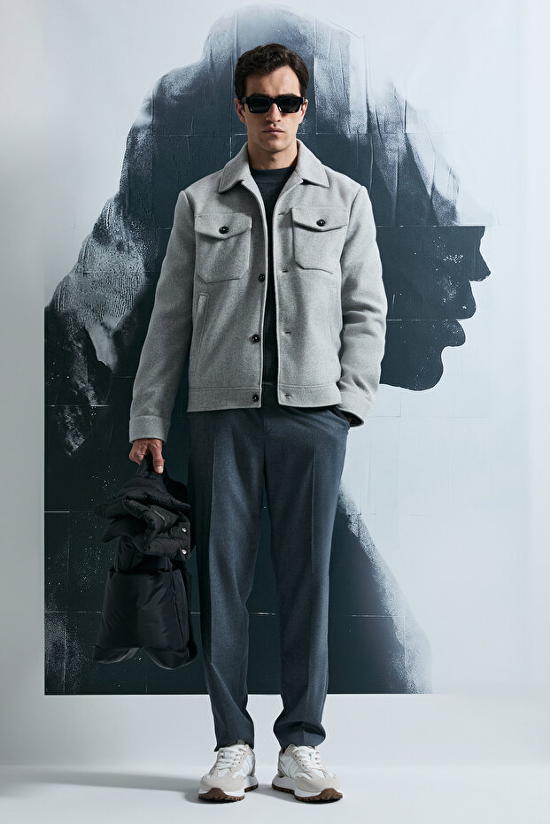 Good Örme Gri Erkek Ceket 112120262 - 2