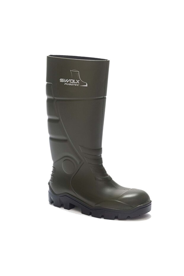 Pubotec Çizme - Çelik Burun Çizme XL 100 PU S4 Haki - 1