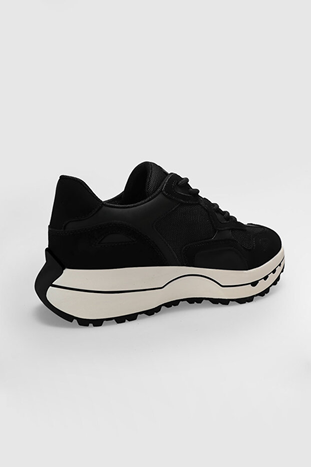 Graham Erkek Sneaker Ayakkabı Siyah - 5