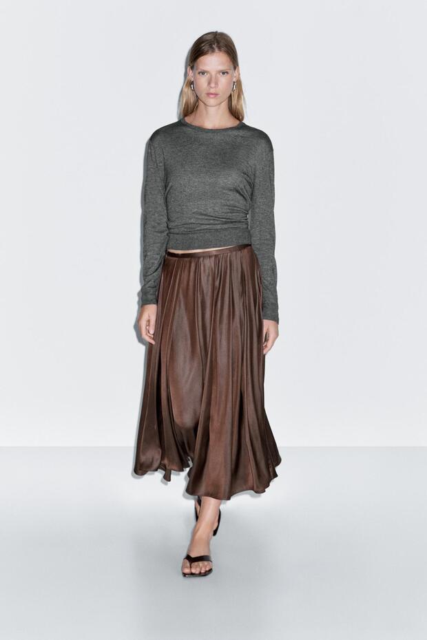 Pilili midi etek - 2