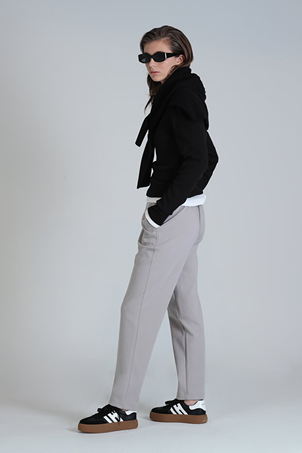 Amber Örme Kadın Eşofman Bej - 4