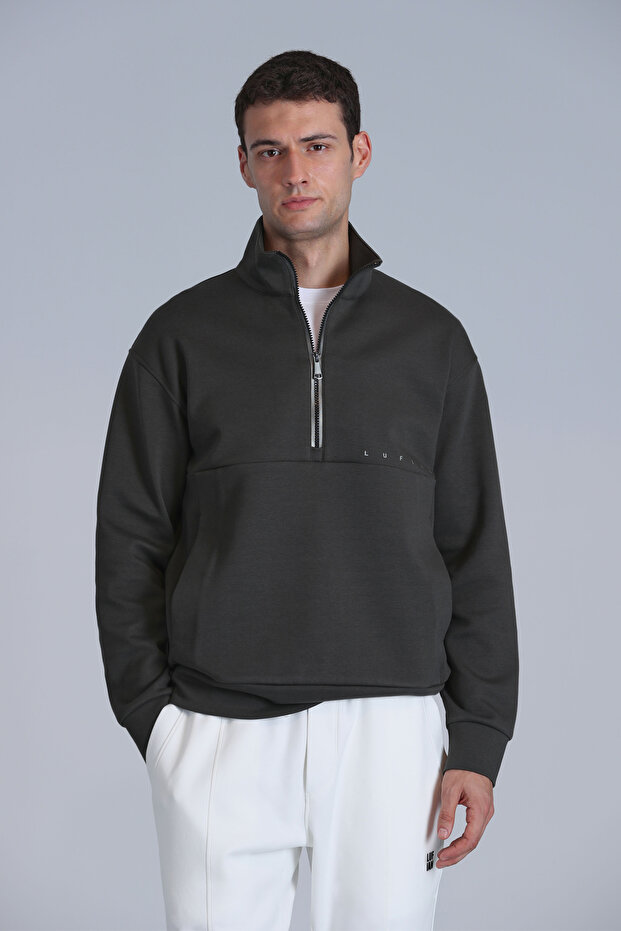 Howe Erkek Sweatshirt Haki - 3