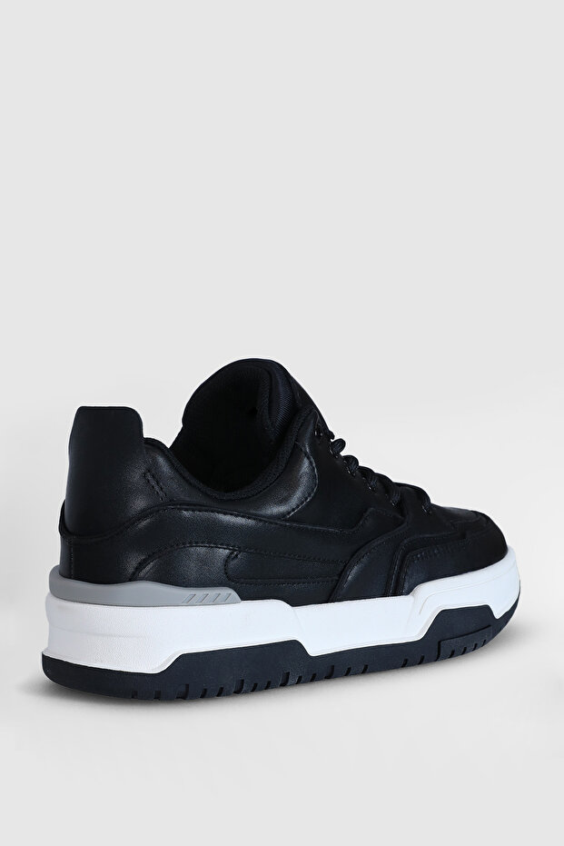 Mark Erkek Sneaker Ayakkabı Siyah - 2
